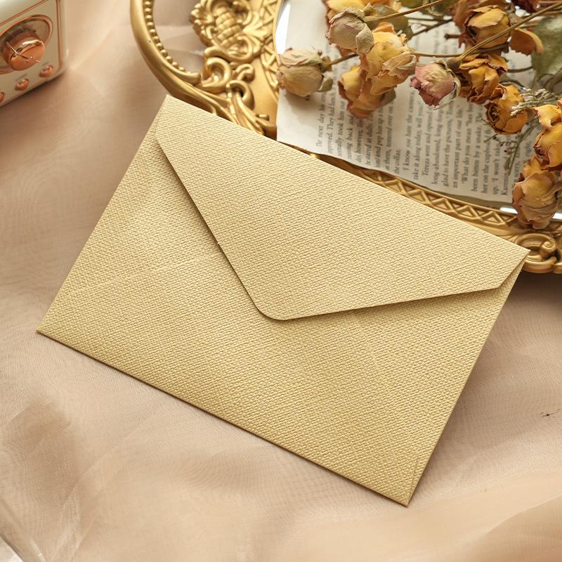 Briefset im Retro-Chinesischen Stil: Hanfpapier, Kraftumschläge, Postkarten & Siegelwachs