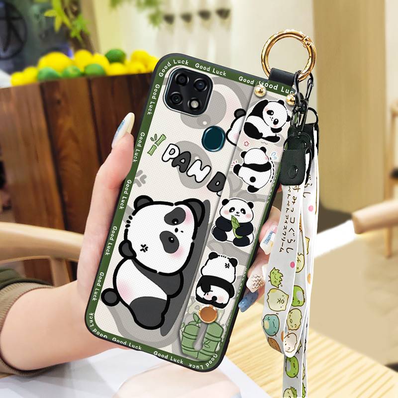 Kickstand Wrist Strap Phone Case For ZTE Blade V2020 Vita/Blade20 Smart/10 Smart Anti-knock Cartoon Soft case Waterproof