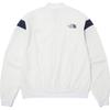 The North Face Ss23 Logo Print Crew Neck Zip Jacket Men Jackets White NJ3BP11L