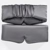 Silk Face Imitation Silk Sleep Eye Mask Ljus nyans Elastisk rem Resevila Ögonskydd För att lindra trötthet Mjuk Smidig vård
