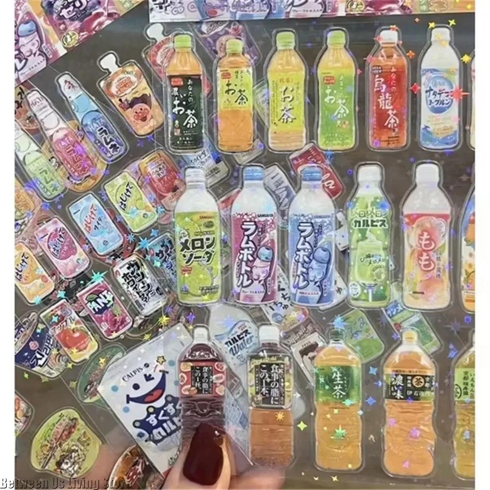 100 Sheets Non-repetitive Y2K Random Cute Glitter Sticker for Phone Luggage Journal Sticker Kawaii Decoration Sticker Gift