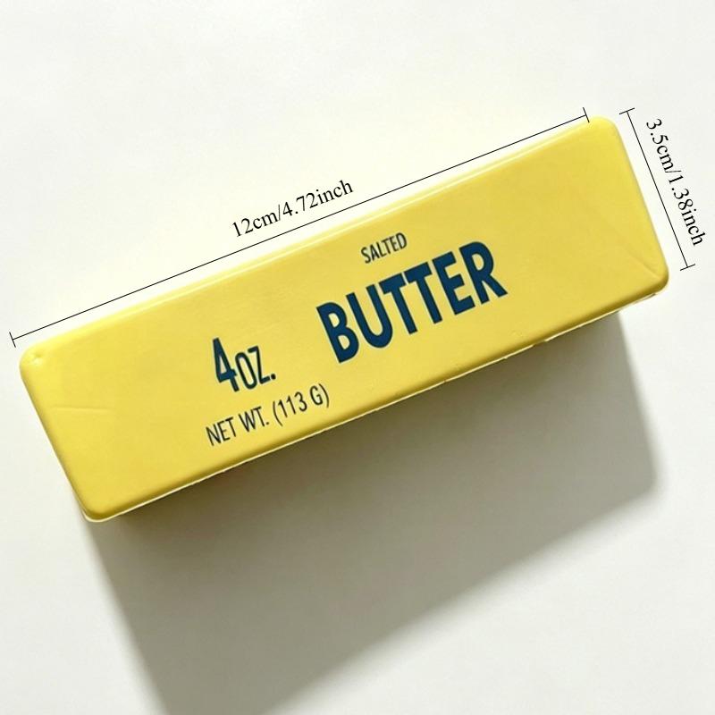 Squishy Gesimuleerde Boterstaaf Knijpspeeltje Zacht Stressverlichting Langzaam Rijzend Sensorisch Fidget Speeltje voor Angst ADHD Autisme Cadeaus voor Volwassenen