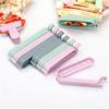 12Pcs Bag Clips Snack Fresh Food Storage Bag Sealer Accessories Mini Vacuum Sealer Clamp Food Clip