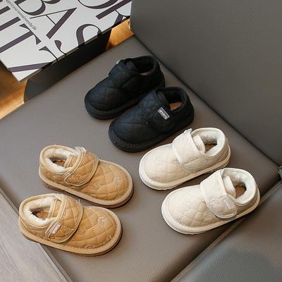 Winter Neue Kinder Baumwollschuhe Mode Niedlich Cartoon Mädchenschuh Warm Komfort Einfach Jungenschuhe Klassisch Trendige Schneestiefel Zapato