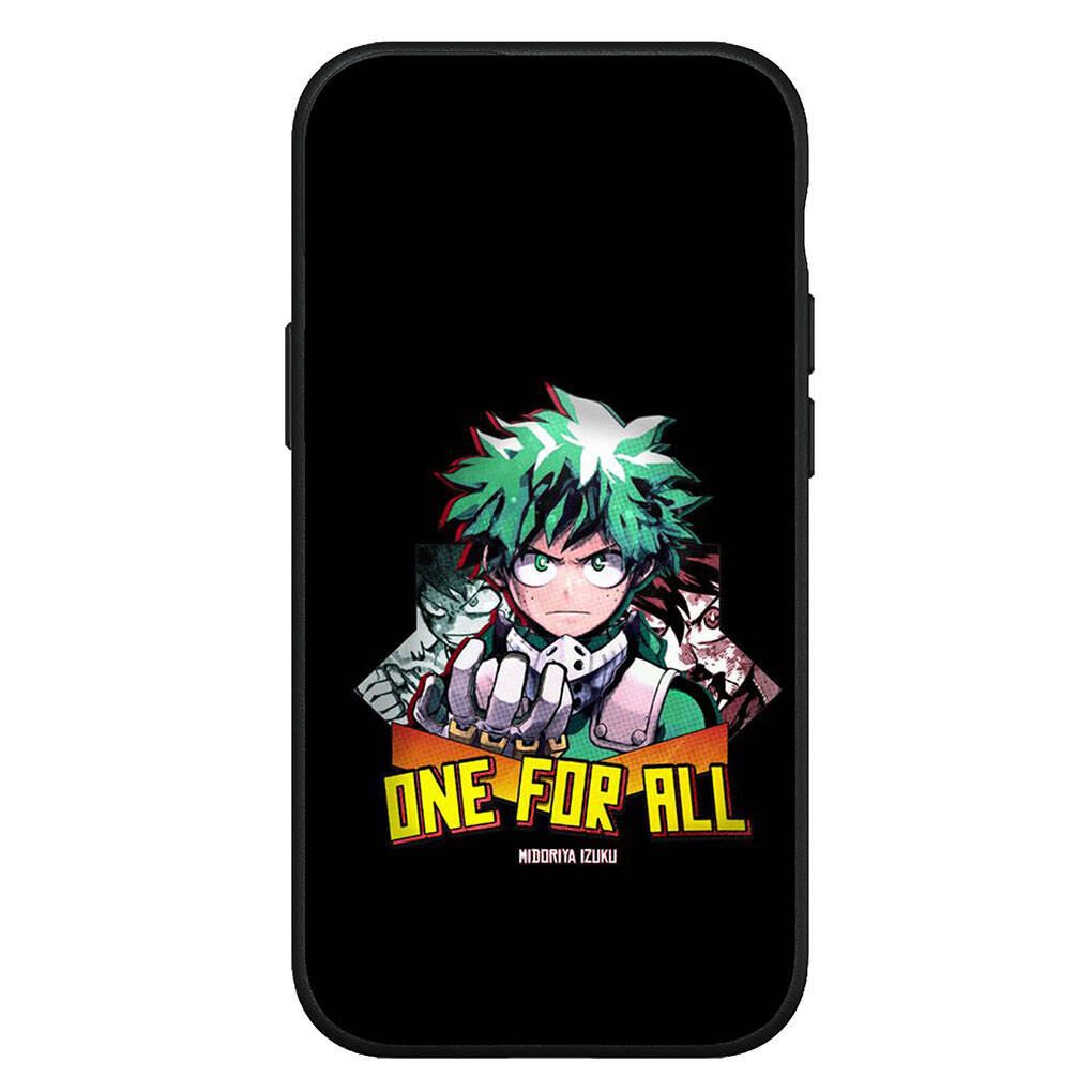 Cover for iPhone 17 16 15 Xiaomi Poco Redmi Note 14 13 12 11 Pro Max Samsung Galaxy S25 S24 S23 OPPO Huawei Midoriya Izuku My Hero Academia Phone Case