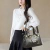 Glossy Boston Handbag One Shoulder Crossbody Women's Bag