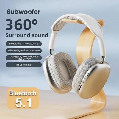 Bezdrátová sluchátka P9 Pro Max Bluetooth 5.1 Skládací sluchátka přes uši Hi-Fi stereo sportovní sluchátka s mikrofonem