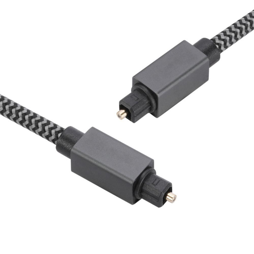 

Optical Digital Fiber Cable Amplifier SPDIF TV Output Cable for TV/DVD/Speaker/Decoder 1.8m