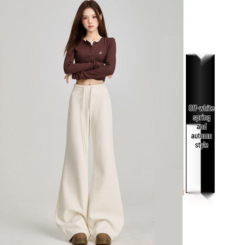 

Women s High-Waisted Wide-Leg Hip Hop Pants - Autumn 2026 Casual Style XL (Recommended 130-150 jin)