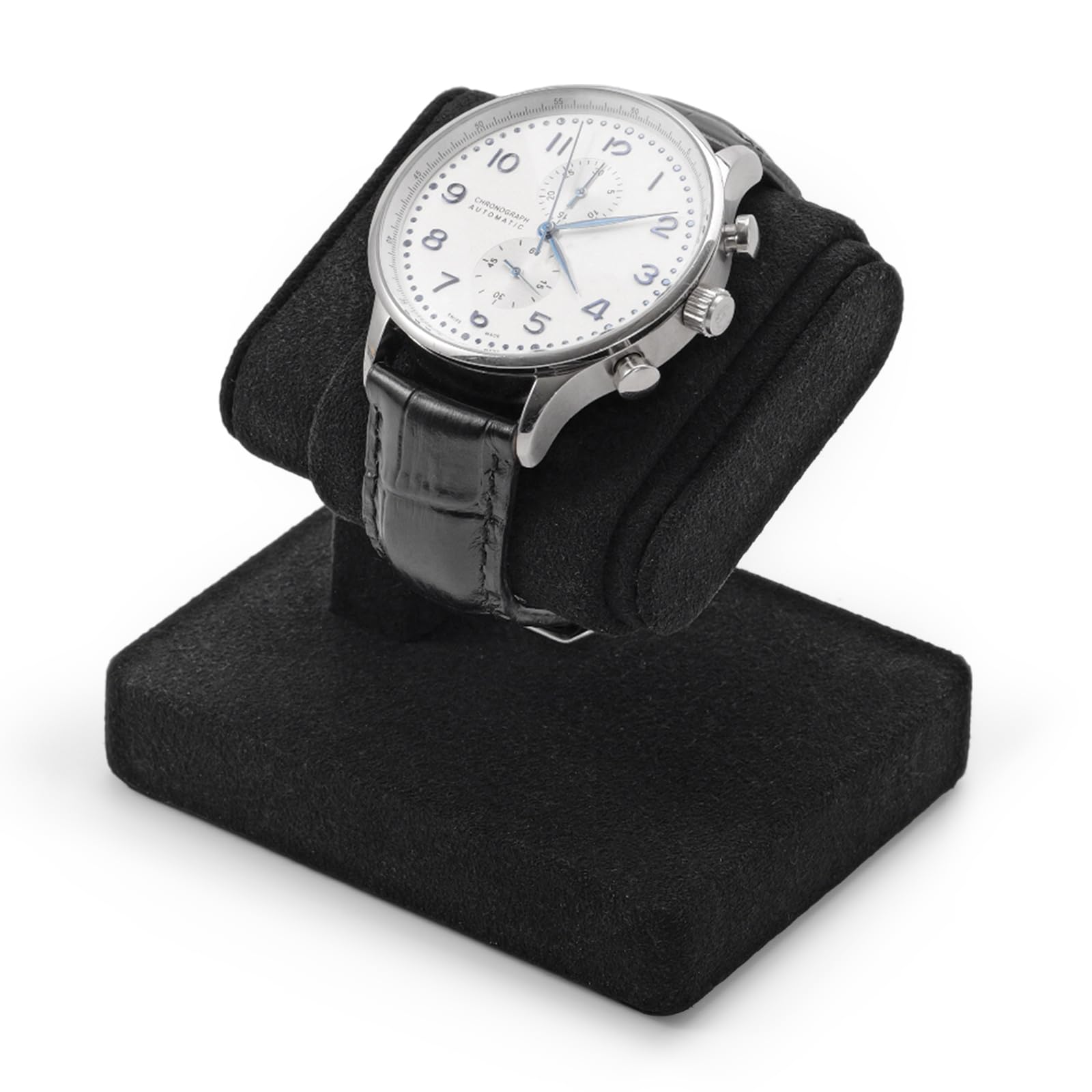 

Подставка для часов Papten, 1 шт., Подставка для часов из микрофибры, Дисплей, Хранение, Фотография, Роскошный, Стильный, Идея для подарка, J00502 (черный)