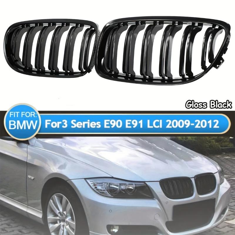 For BMW E90 E91 3 Series LCi 320i 325i 330i 2009-2013 Dual-Line Mid-Grill Front Bumper Sport Style Upgrade