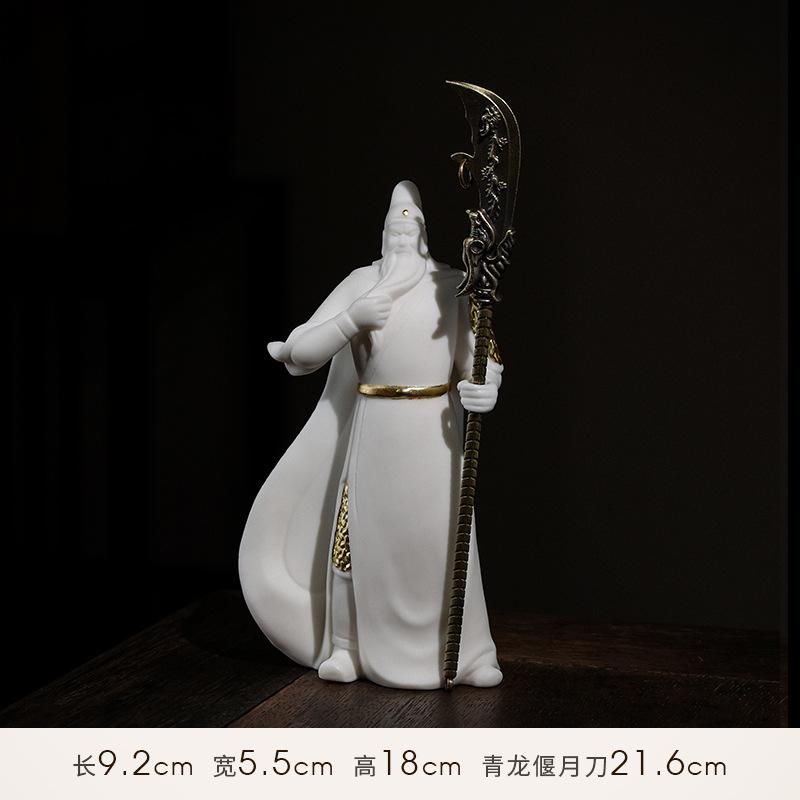 

Креативные керамические украшения Гуань Юй, Статуя Бога Богатства и Будды, Фигурки Гуань Юй, Украшения