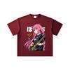 260 GSM Double Yarn 32 Count 100% Cotton Bocchi The Rock V4 Print Unisex Heavy Cotton T Shirt… More