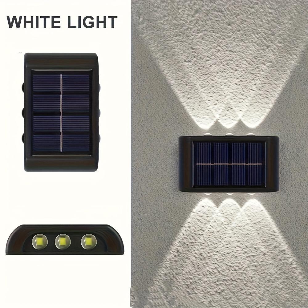 

Outdoor ambiance solar lights, solar wall lights, bright LED floodlights, warm/cool colors available