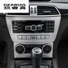 Car Styling Interior Buttons Panel Decoration Cover Trim Sticker Frame For Mercedes Benz C Class W204 2011-2014 Auto