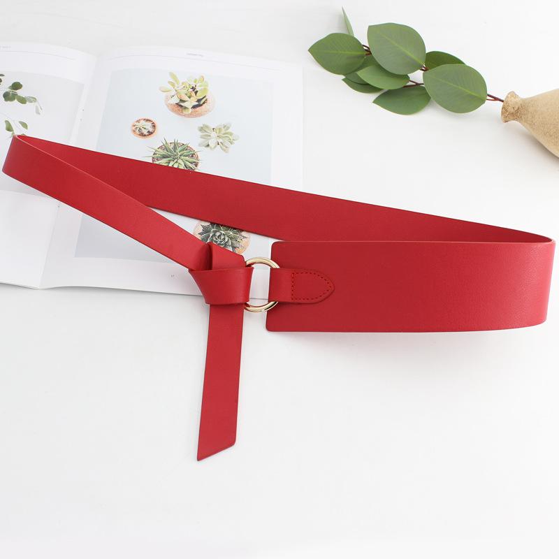 

Женское декоративное золотое кольцо, пояс с узлом, для платья, жакета, широкий ремень на талию