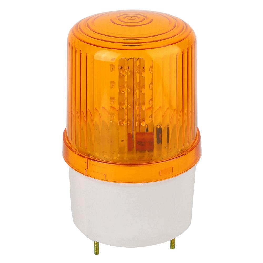 

Yellow Outdoor Warehouse LED Warning Light Flashing Beacon Traffic Construction(110V)