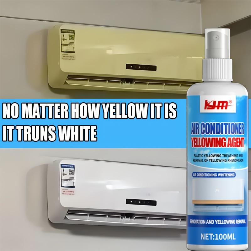 100ML Quick-Dry Stain Remover, Plastic Color Restorer for Air Conditioning Panels, Bathrooms & Tiles, Prevents Discoloration