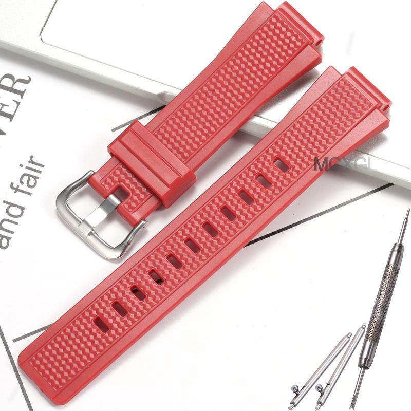 Resin Watchband Suitable for Casio GST-B200-1A Replacement Band GST-B200 Men's Sports Waterproof Rubber Strap Watch Accessories