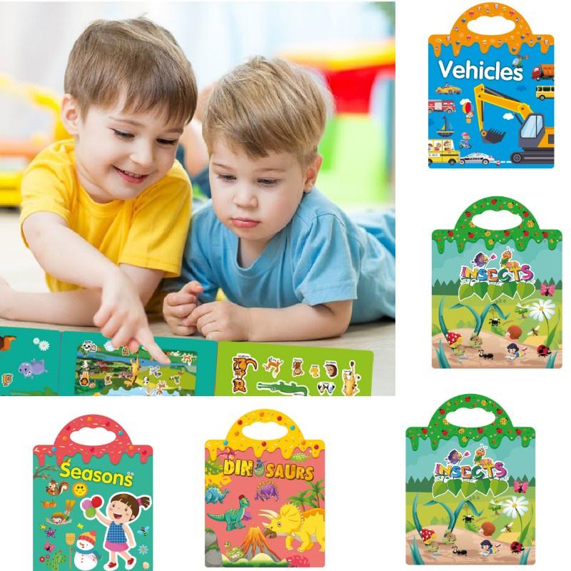 Dinoworld Stickerbuch für Kinder