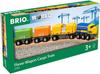 Train de marchandises brio - ravensburger - 7 pièces - mixte dès 3 ans - 33982