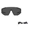 Prada Logo Plastic Irregular Frame Sunglasses Men sunglasses Black PS04WSDG006F