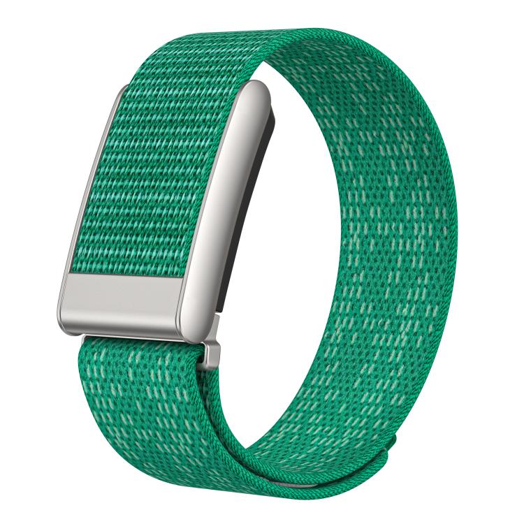 Dual Color Nylon Hook and Loop Fastener Watch Band for WHOOP 5.0 Regular, Adjustable Replacement Strap