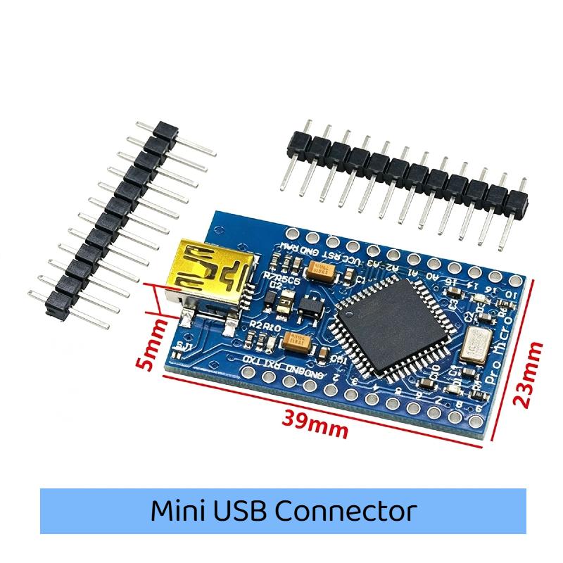 1 Set Ersatzzubehör Pro Micro Atmega32U4 5V 16MHz Für Pro Mini Mit 2-reihigem Pin-Header Für Leonardo Mini USB-Schnittstelle
