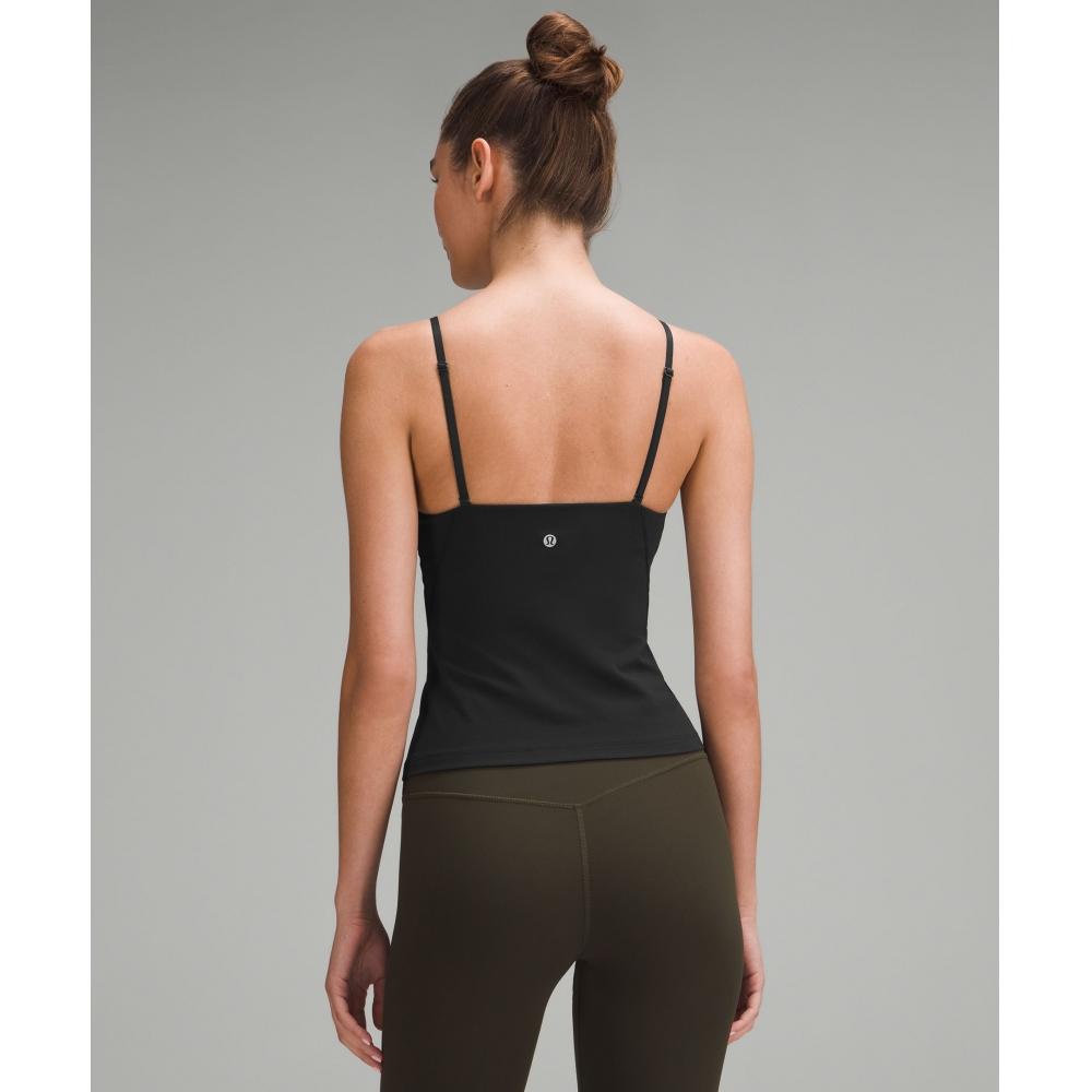Lululemon Align  High Neck CAmi TAnk Top  Light Support  A B Cup BlAck