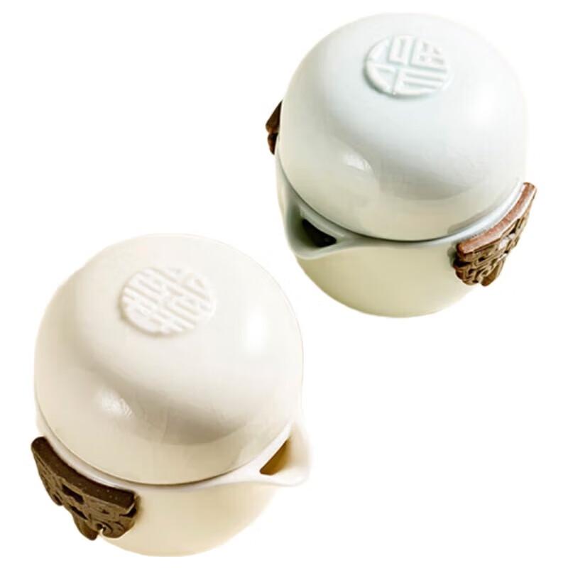 

Lubao Sui Xi Sui Fu Ceramic Portable Tea Set