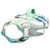 Dog Harness With 3-Row Buckle Pocket Reflective Strip Pet Walking Small Medium Large Dogs