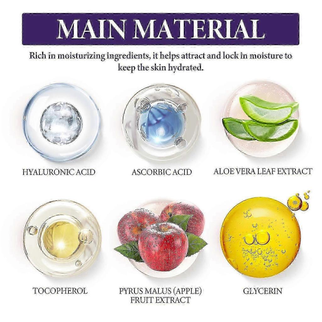 Hyaluronic Acid Facial Serum - Hydrating, Firming, & Plumping Face Serum for Anti-Aging