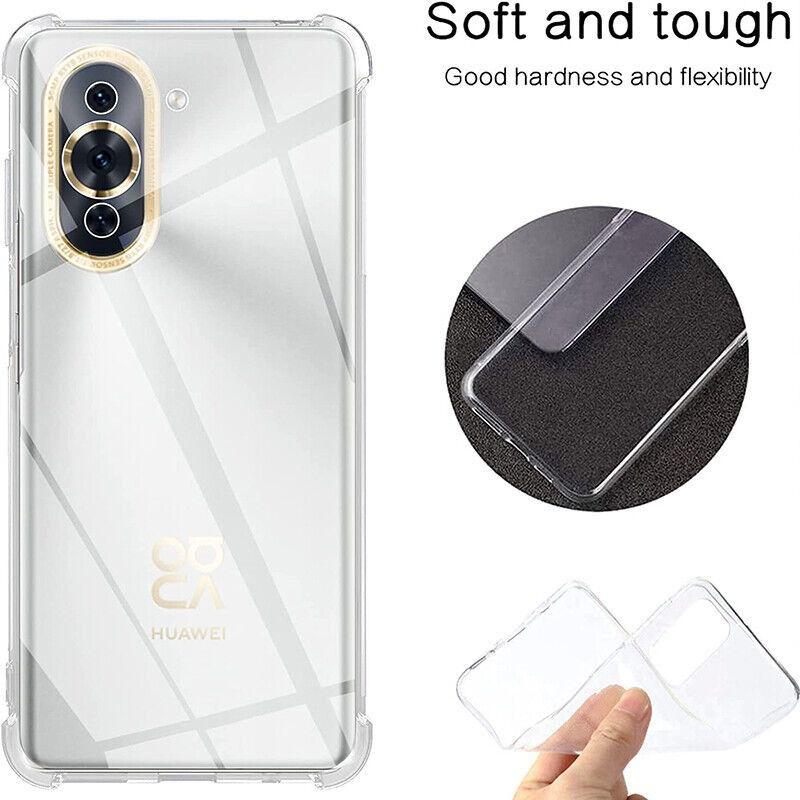 Transparent TPU Case for Huawei Nova 13 Pro Nova 12i 12S 12 SE 11 11i Protective Cover Shockproof Bumper Coque Fundas