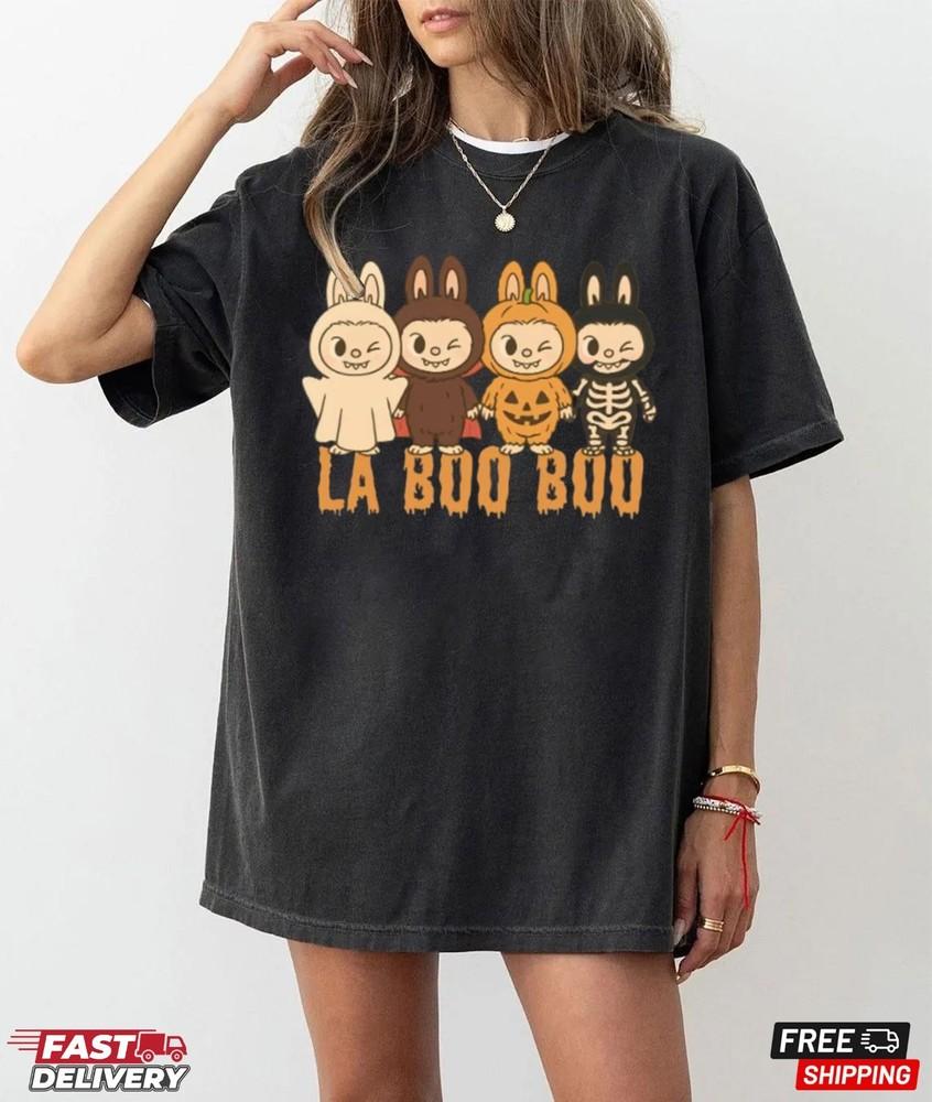 Labobo Halloween Shirt, Spooky Shirt, Trending Cartoon Character Shirt Unisex T-Shirt S