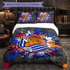 Real Sociedad FC Themed Bedding 3Pcs Duvet Cover Set Decorative Bed Linen For Teen Room Home Decoration