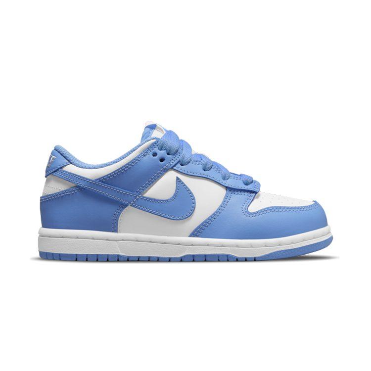 Nike Kids Dunk Low "UNC" Sneakers CW1588-103