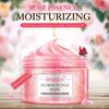Anti Aging Anti Wrinkle Nutrition Face Cream Flower Petals Sleeping Mask Cream No Wash Moisturizing Night Cream