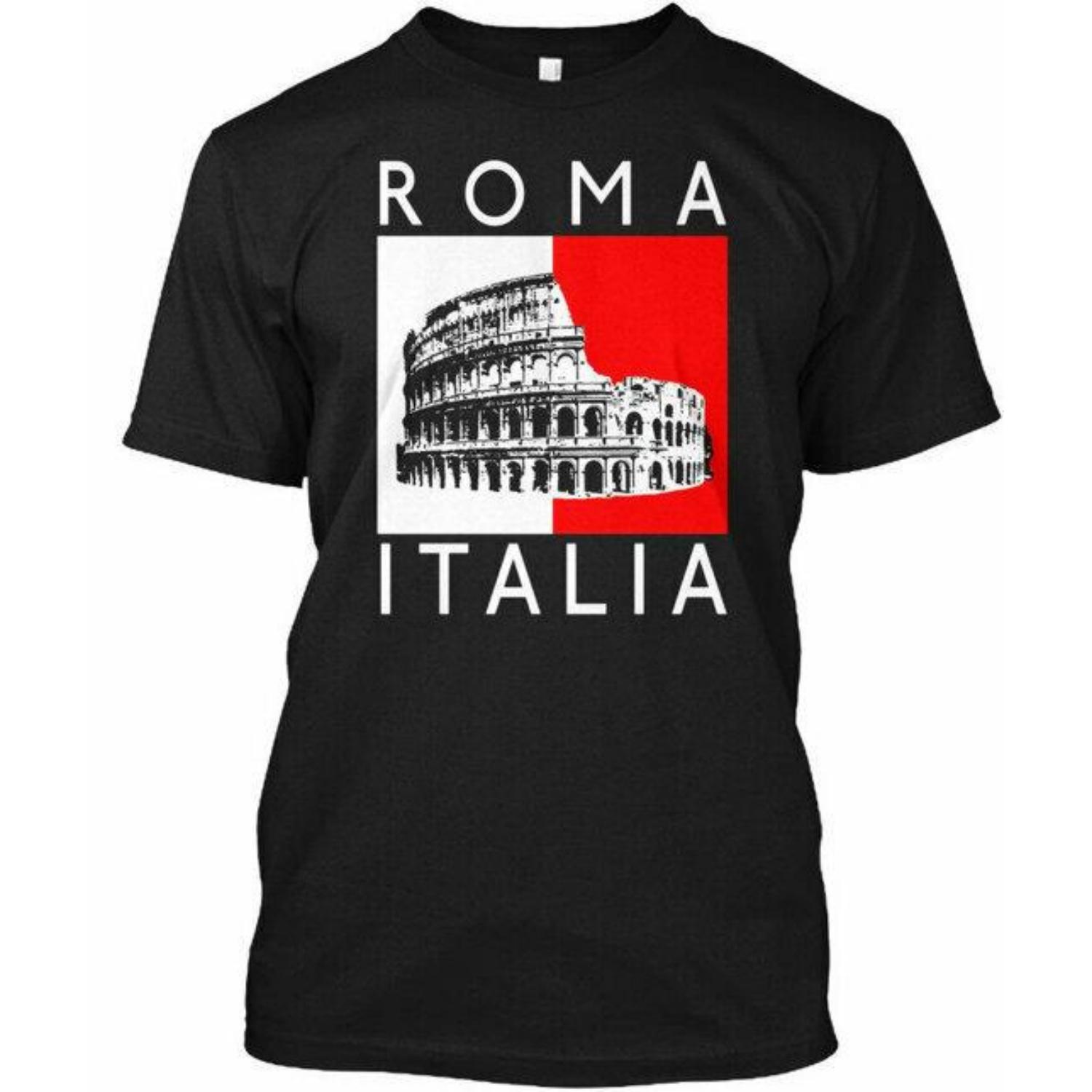 

Roma Italia Rome Italy Italian Tourist Souvenir T-Shirt Made In USA Size S 5XL Unisex T-Shirt XXXXXL