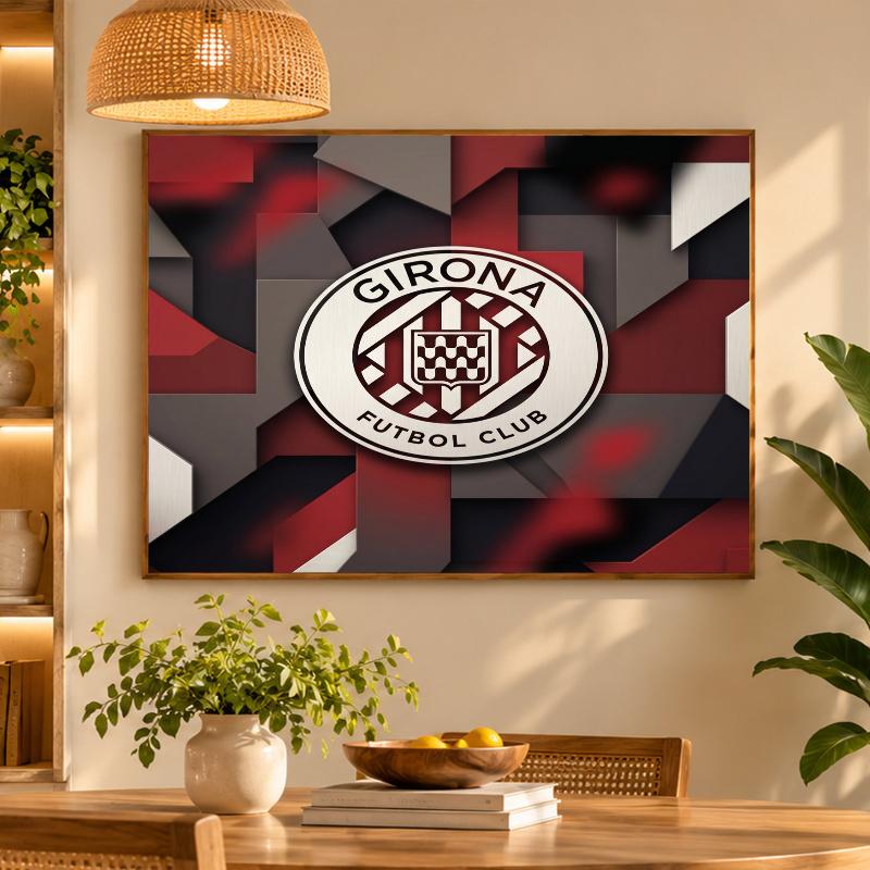 5D Diamond Painting Girona FC DIY Full Drill Diamond Art Kit Home Decoration