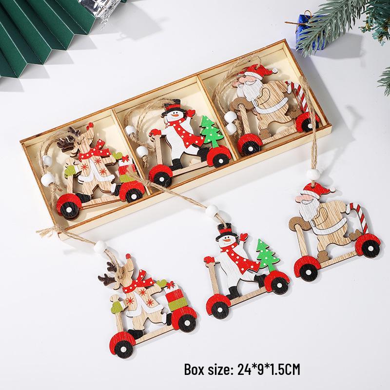 Christmas Cartoon Ornaments: Cute Santa, Snowman, and Reindeer Decorations for Kids