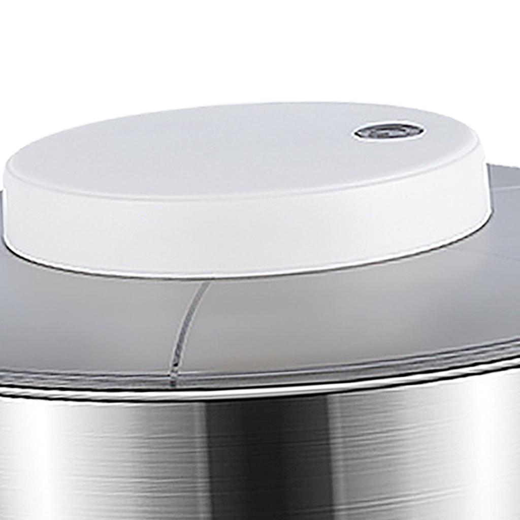 Elektrická velká odstředivka na salát Nerezová ocel 4500 ml Účinná odstředivka na salát pro sušení listové zeleniny