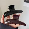 Korean Acrylic Large Hair Clip: Versatile Shark Clip for Women’s Buns