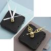 Precisions 5Pcs Quiet Clock Movement Set Plastic Mechanism with Different Pairs of Hands for Smooth Timekeeping Repair