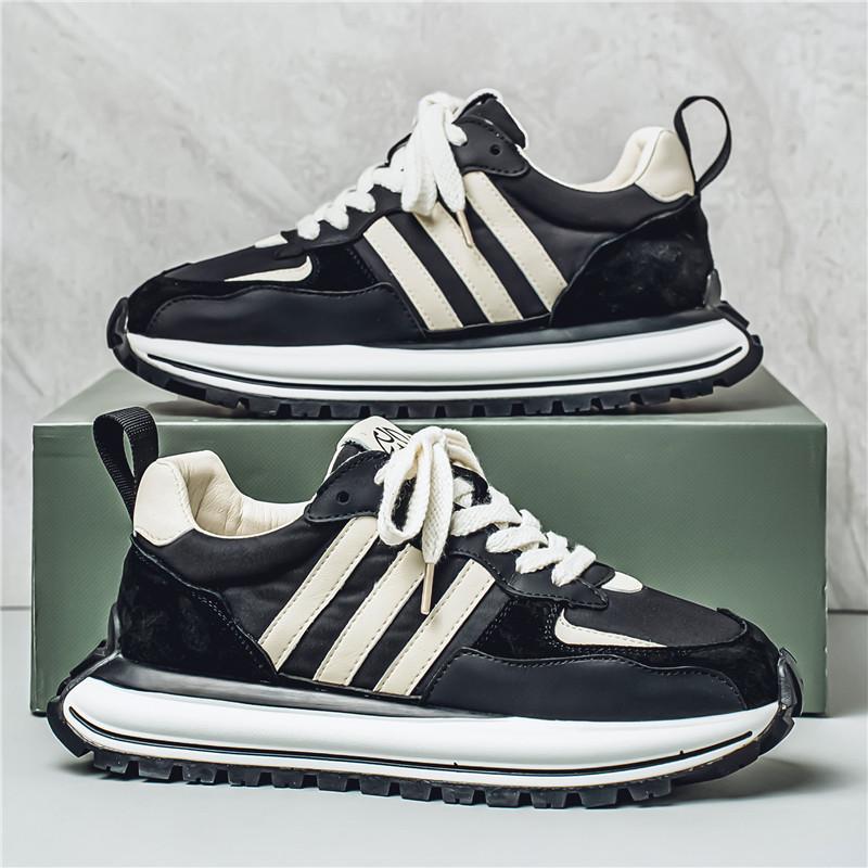 

Повседневные кроссовки для мужчин, удобные спортивные кроссовки для активного отдыха, дышащие, модные, без застежек, мужская обувь весна-лето 39 чёрный