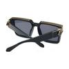 Glamour  Designer Sunglasses For Men And Women Luxury Fashion Brand Sun Glasses Square Stylish Shades