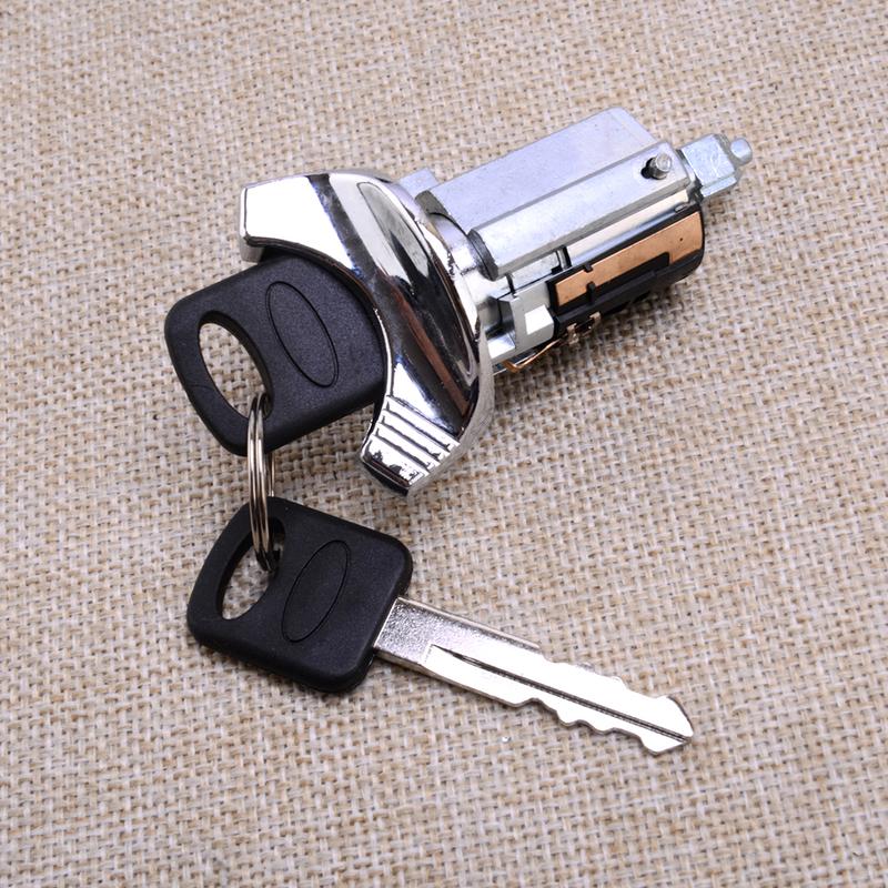 1 Set Ignition Switch Door Lock Cylinder Key F2UZ1522050A F3TZ7822050B Fit for Ford Aerostar Bronco Pickup F150 F250 F350 Ranger