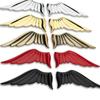 Car Sedan Custom Modification Stickers 3D Stereoscopic Metal Angel Wings Car Stickers Eagle Wings Car Emblem Decorative Stickers