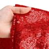 1PC 3/10M Sequin Table Runner Collocation 1PC White Chiffon Wedding Arch Drapes for Baby Shower Birthday Party Backdrop Decor