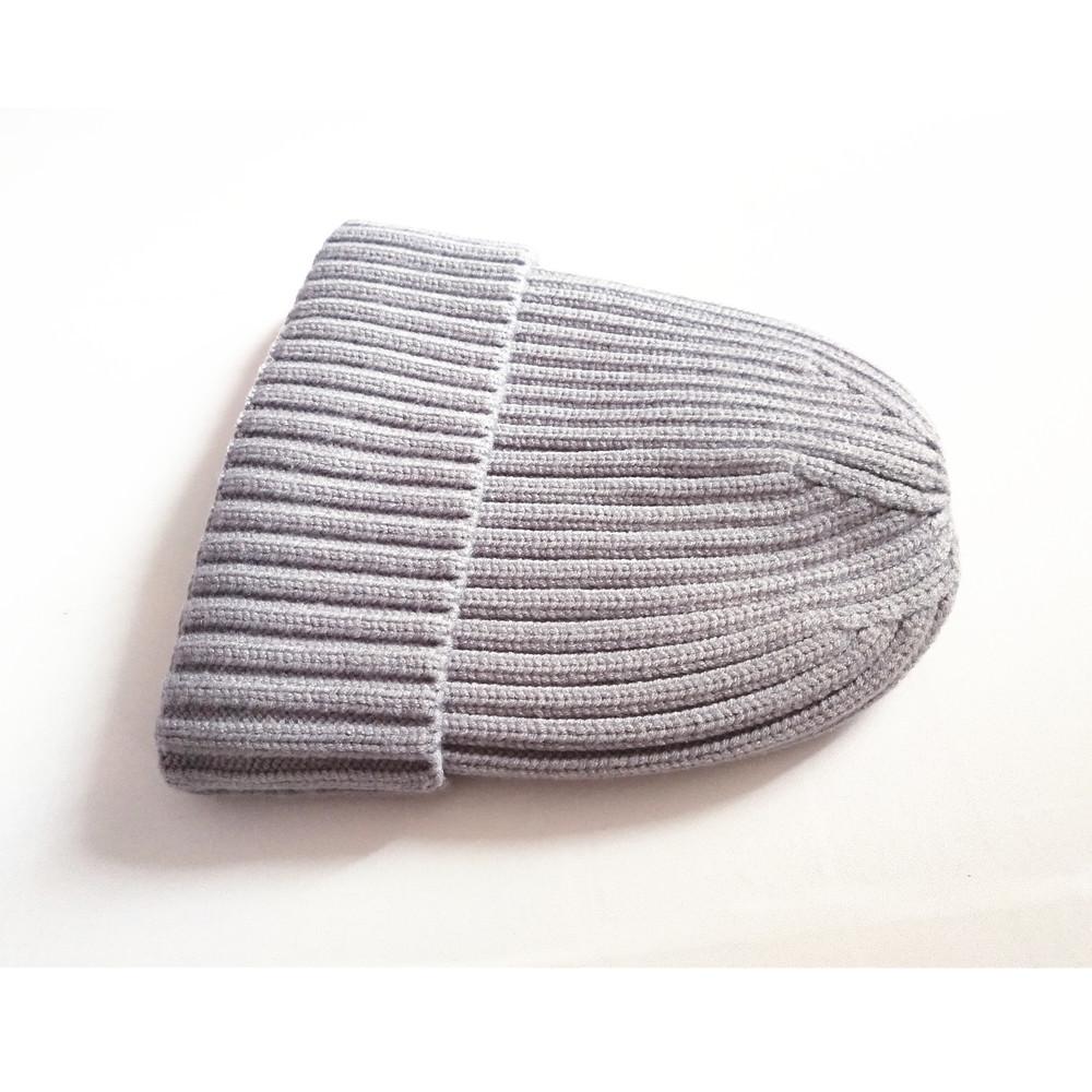 

Knitted Wool Beanie: Warm Velvet-Lined Solid Color Hat for Men & Women One Size червоний/іржавий