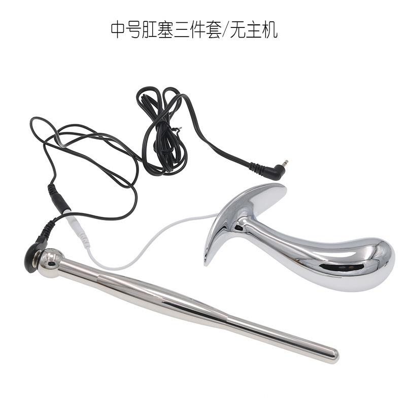 Stainless Steel Urethral Plug Horse Eye Stick Expansion Sexy Pulse Butt Plug Combination Suit Alternative Pleasure Universal